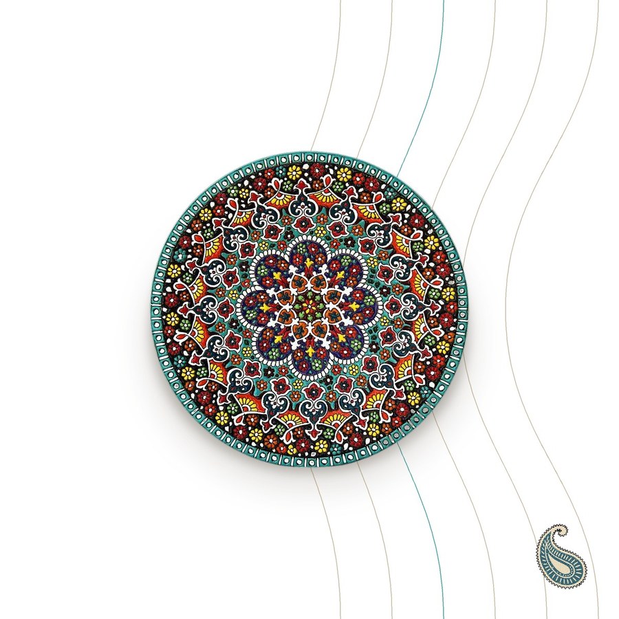Minakari plate