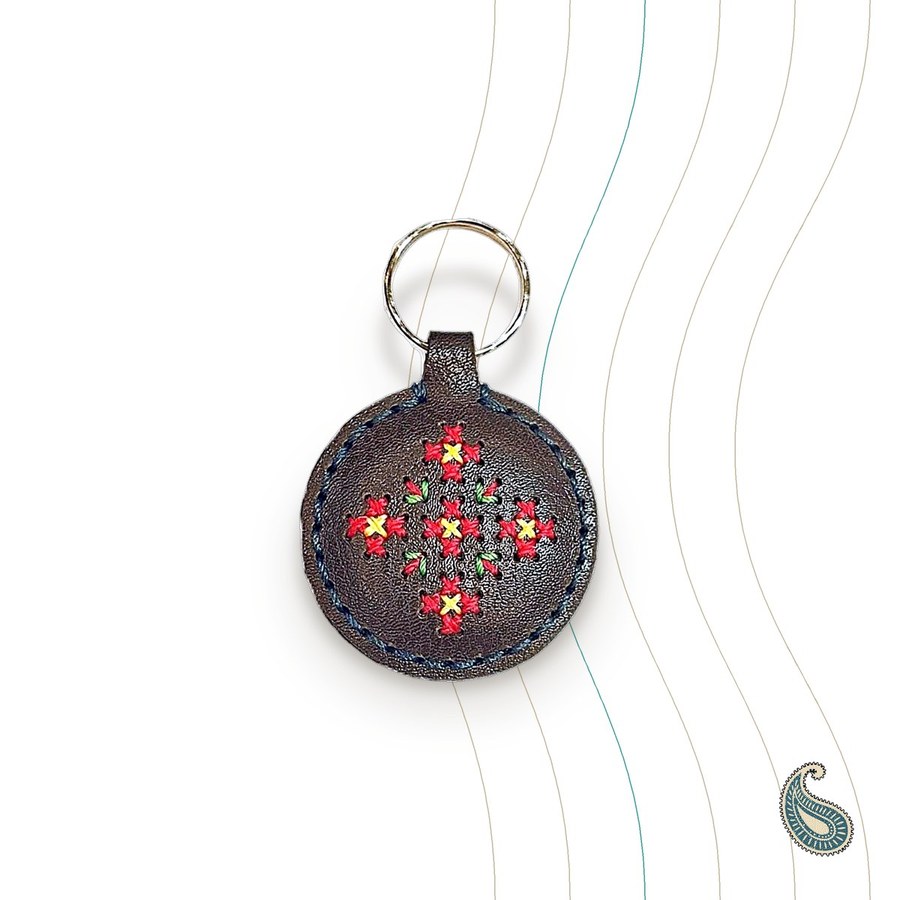 Baluch embroidered keyring