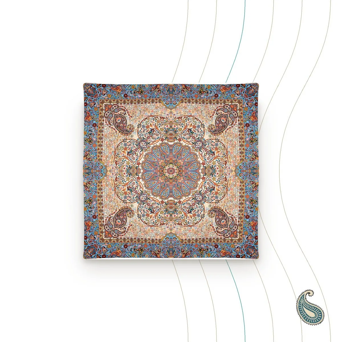 Brocade mat 40×40
